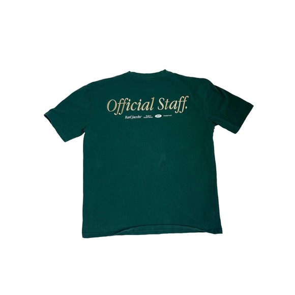 Karl Jacobs Books & Board Games Official Staff Size Medium Unisex Green Shirt - Picture 3 of 7